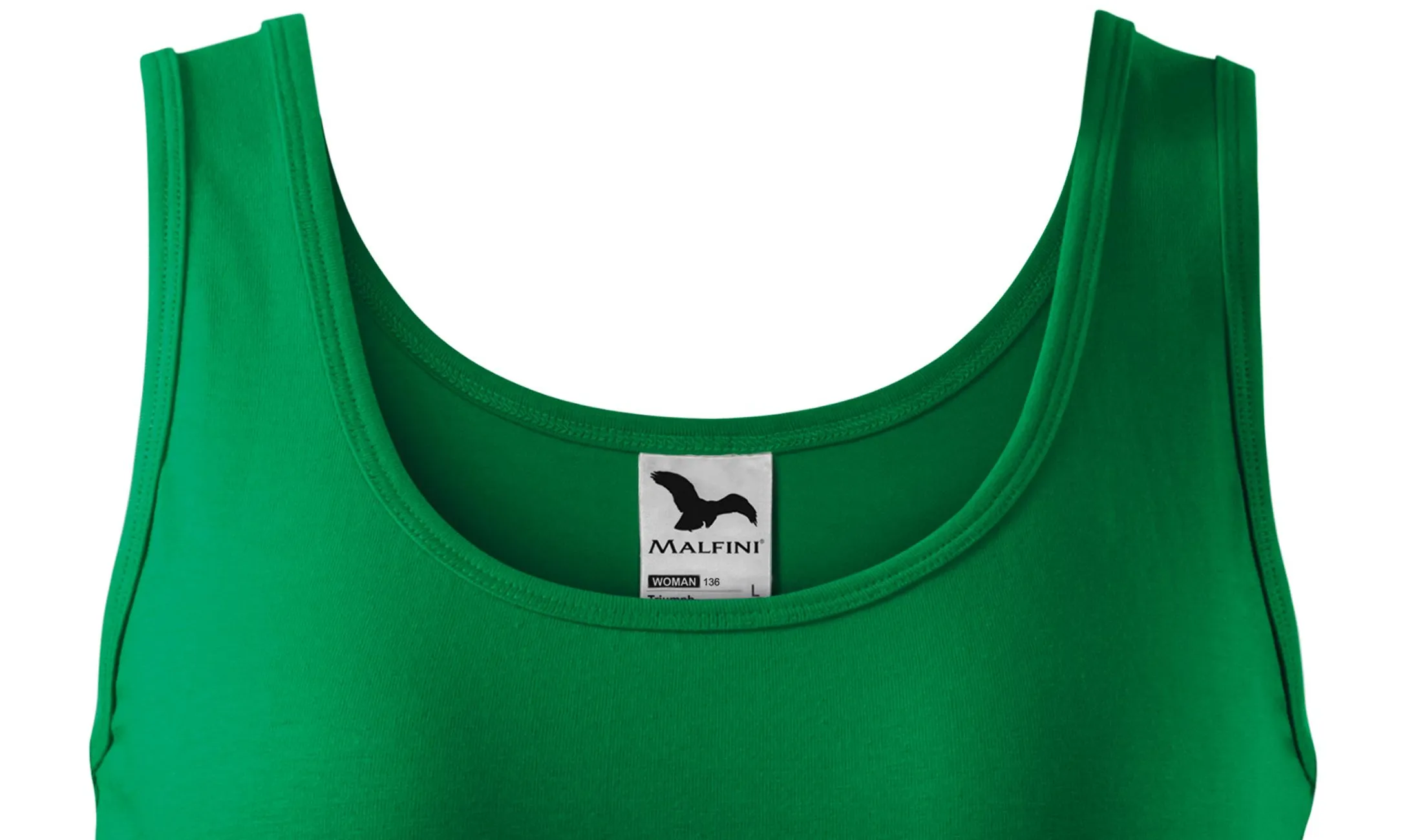 Dames singlet - Diepere ronde halslijn