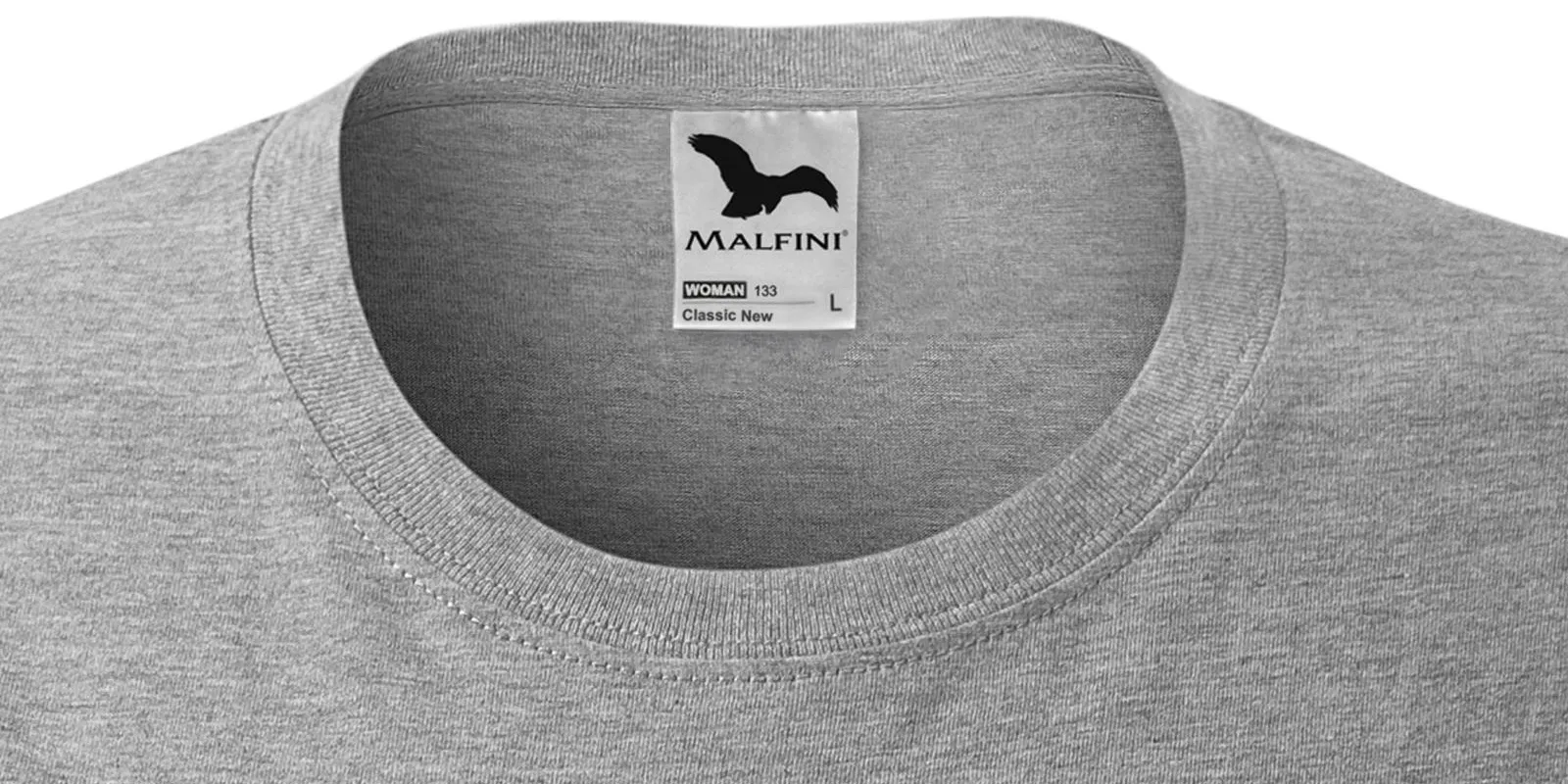 Klassiek dames T-shirt - Klassieke ronde halslijn
