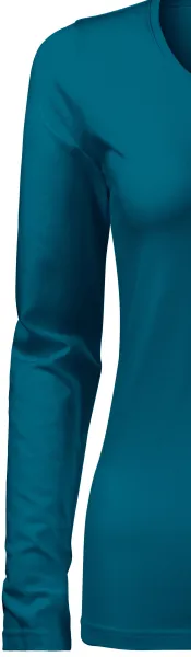 Dames nauwsluitend T-shirt met lange mouwen - Klassieke lange mouwen