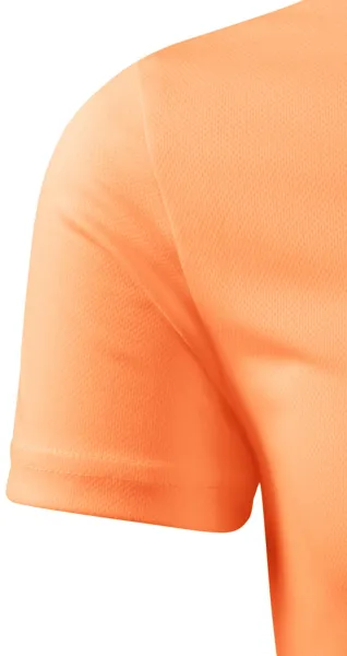 T-shirt met asymmetrische halslijn - Klassieke korte mouwen