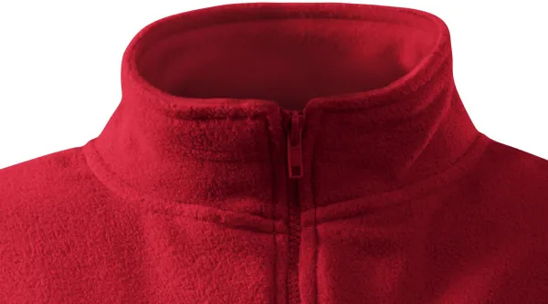 Dames fleecejack - Ritssluiting tot aan de kin