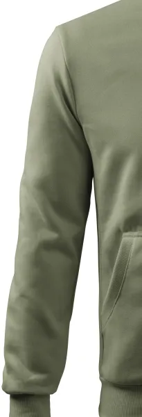 Eenvoudig herensweatshirt zonder capuchon - Klassieke lange mouwen