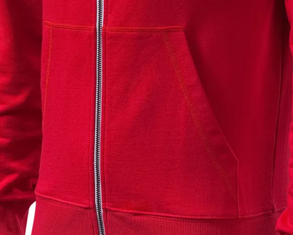 Contrasterend sweatshirt voor heren met capuchon - Zakken in kangoeroestijl