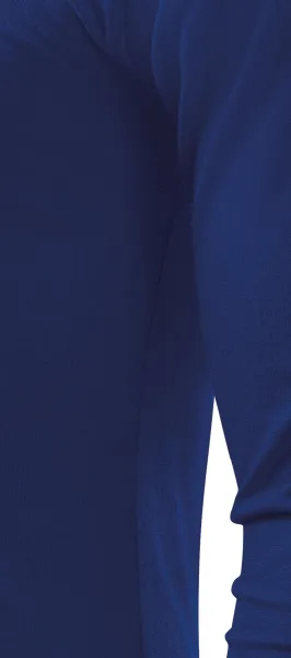 Heren T-shirt met lange mouwen - Gesneden met zijnaden