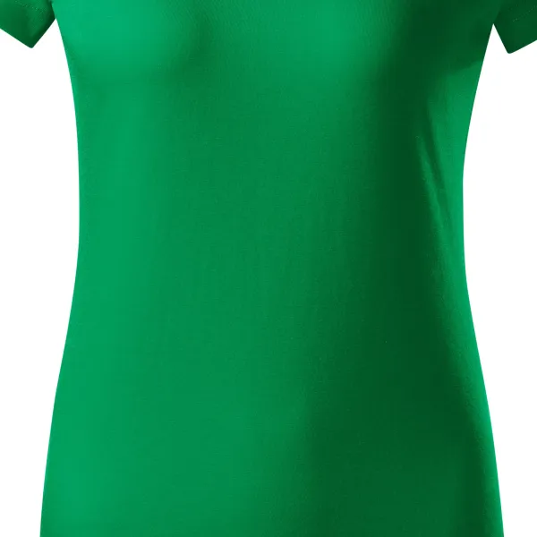 Dames eenvoudig T-shirt - Zacht taps toelopende snit