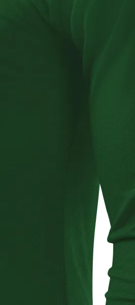 Heren T-shirt met lange mouwen - Gesneden met zijnaden