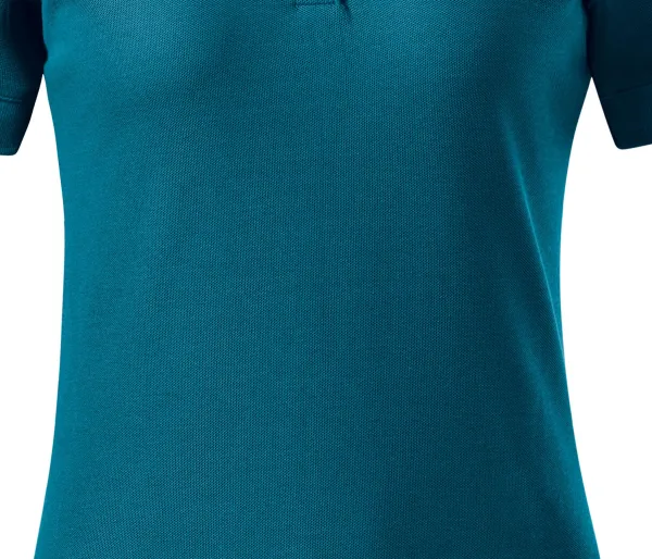 Damespoloshirt van biologisch katoen - Zacht taps toelopende snit