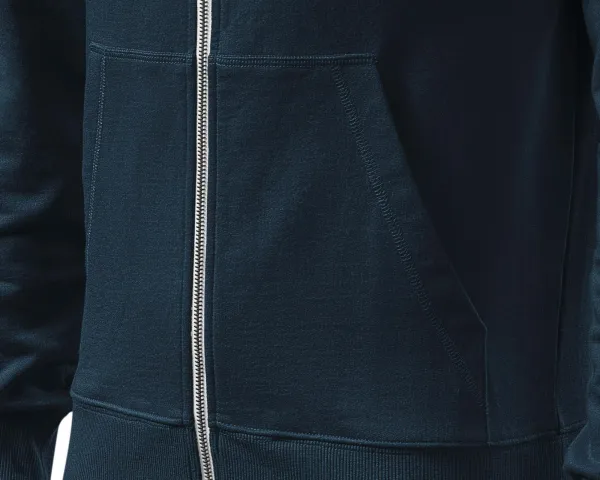 Contrasterend sweatshirt voor heren met capuchon - Zakken in kangoeroestijl