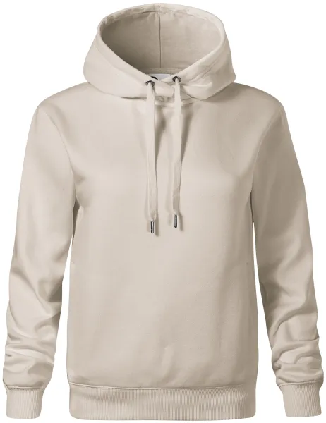 Comfortabel damessweatshirt met capuchon - Dames sweatshirt zonder rits en met capuchon