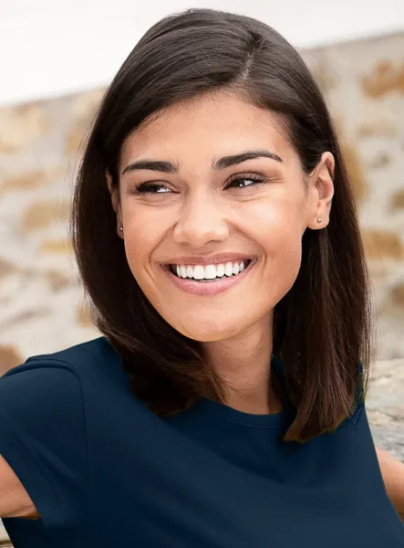 Trendy dames T-shirt - Klassieke ronde halslijn