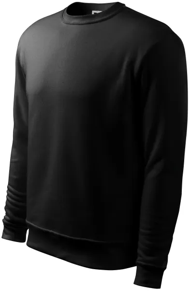 Heren/kinder sweatshirt over het hoofd, zonder capuchon - Eenvoudig herensweatshirt zonder rits en zonder capuchon