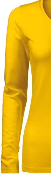 Dames nauwsluitend T-shirt met lange mouwen - Klassieke lange mouwen