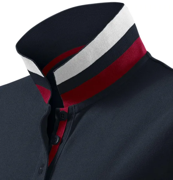 Dames poloshirt met kraag omhoog - Kraag met twee draagmogelijkheden