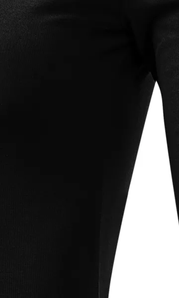 Dames T-shirt met lange mouwen - Gesneden met zijnaden