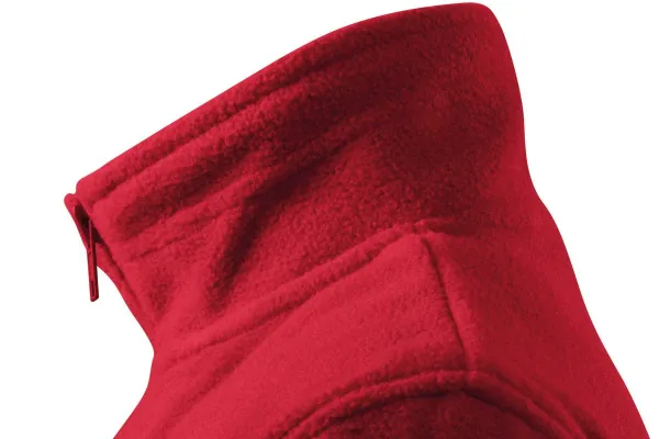 Dames fleecejack - Verhoogde kraag ter bescherming tegen kou in de nek