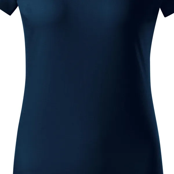 Dames eenvoudig T-shirt - Zacht taps toelopende snit