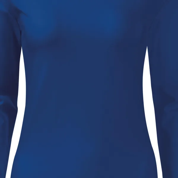 Dames nauwsluitend T-shirt met lange mouwen - Zacht taps toelopende snit