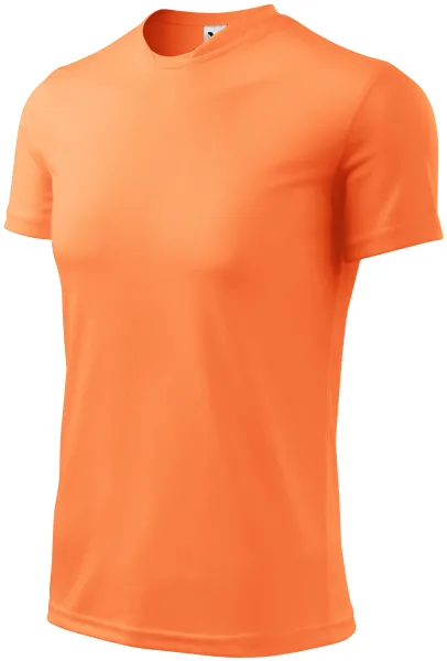 T-shirt met asymmetrische halslijn - Heren sport T-shirt
