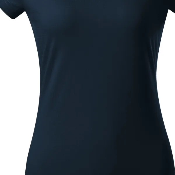Dames slim fit T-shirt met V-halslijn - Zacht taps toelopende snit