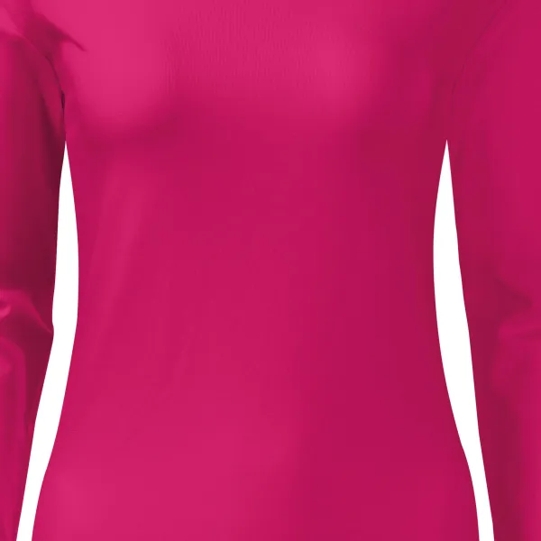 Dames nauwsluitend T-shirt met lange mouwen - Zacht taps toelopende snit