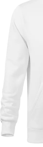 Herensweatshirt met capuchon zonder rits - Klassieke lange mouwen