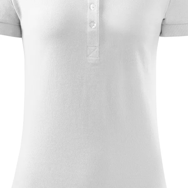 Dames poloshirt - Zacht taps toelopende snit
