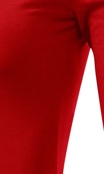 Dames T-shirt met lange mouwen - Gesneden met zijnaden