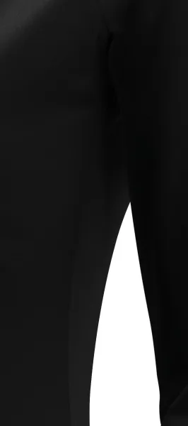 Dames nauwsluitend T-shirt, V-halslijn - Gesneden met zijnaden