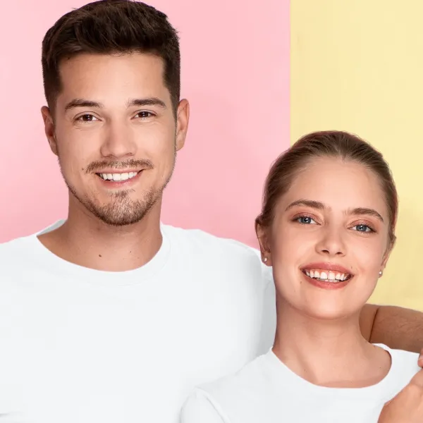Lichtgewicht T-shirt met korte mouwen - Klassieke ronde halslijn