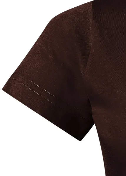 Dames eenvoudig T-shirt - Klassieke korte mouwen