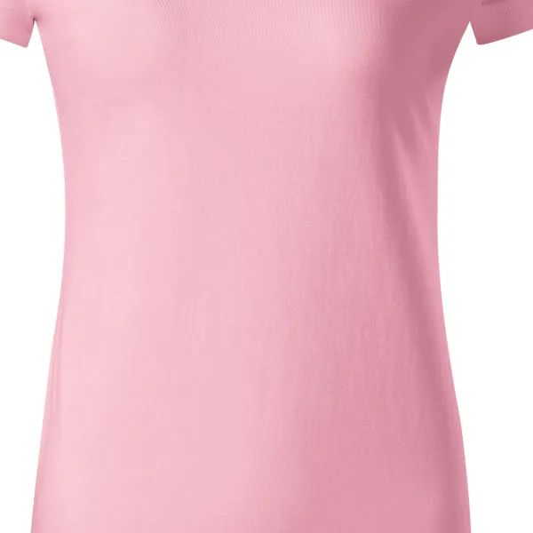 Dames eenvoudig T-shirt - Zacht taps toelopende snit