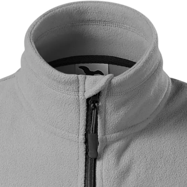 Contrast vest van fleece - Ritssluiting tot aan de kin