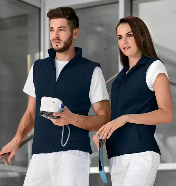 Klassiek fleecevest - Unisex fleecevest - voor dames en heren