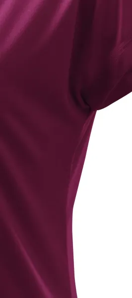 Dames lang T-shirt/jurk - Gesneden met zijnaden