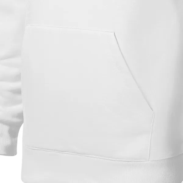 Herensweatshirt met capuchon zonder rits - kangoeroe-achtige buidel