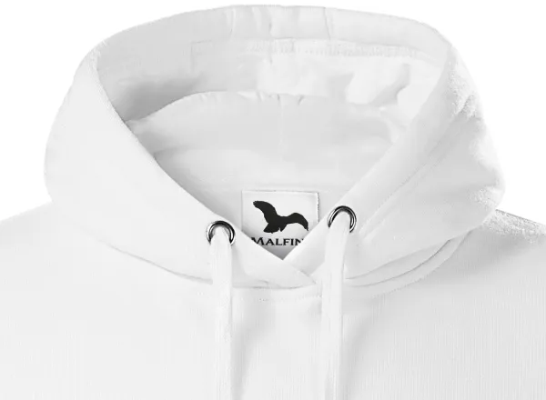 Herensweatshirt met capuchon zonder rits - Capuchon met trekkoordjes