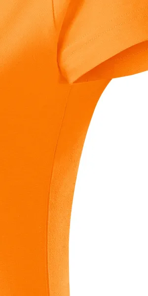 Dames eenvoudig T-shirt - Gesneden met zijnaden