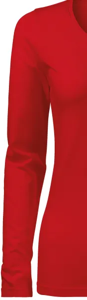 Dames nauwsluitend T-shirt met lange mouwen - Klassieke lange mouwen