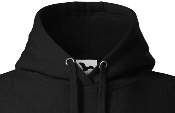 Damessweatshirt met capuchon zonder rits - Capuchon met trekkoordjes