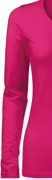 Dames nauwsluitend T-shirt met lange mouwen - Klassieke lange mouwen