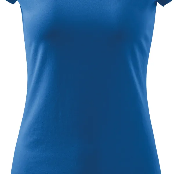 Dames T-shirt met zeer korte mouwen - Zacht taps toelopende snit