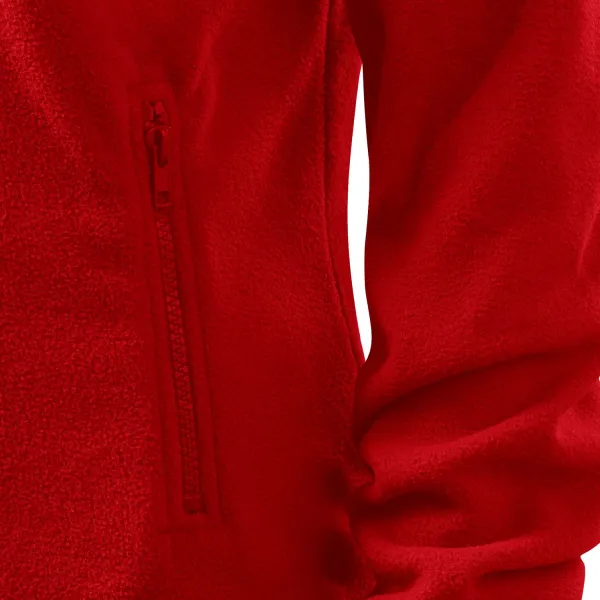 Dames fleecejack - Praktische zakken met rits