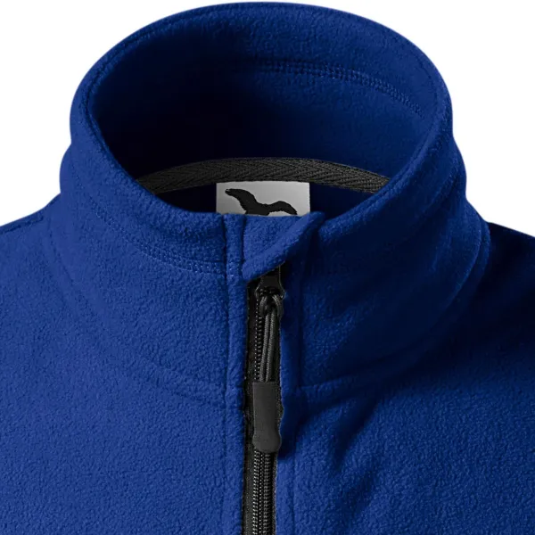 Contrast vest van fleece - Ritssluiting tot aan de kin