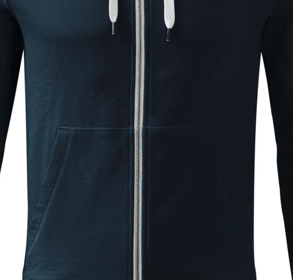 Contrasterend sweatshirt voor heren met capuchon - Losse pasvorm met zijnaden