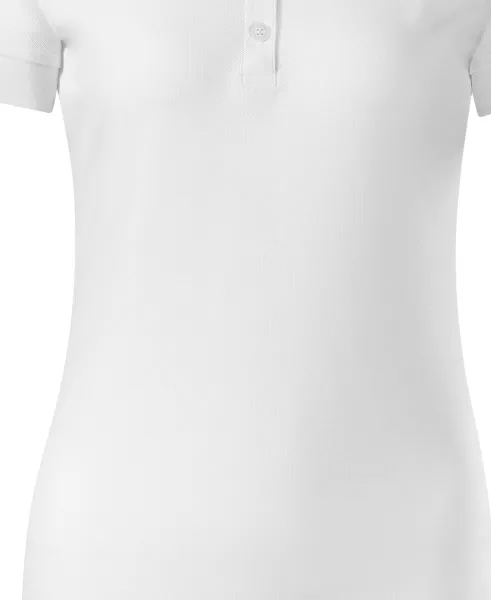 Dames nauwsluitend poloshirt - Slanke, taps toelopende pasvorm