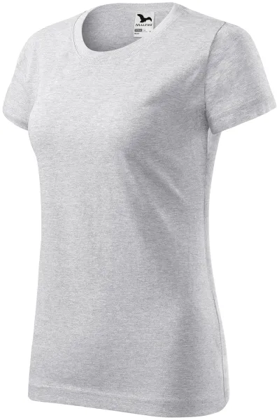 Dames eenvoudig T-shirt - Dames katoenen t-shirt voor elke dag