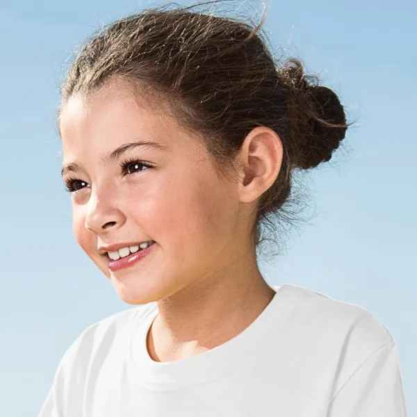 Lichtgewicht T-shirt voor kinderen - Klassieke ronde halslijn