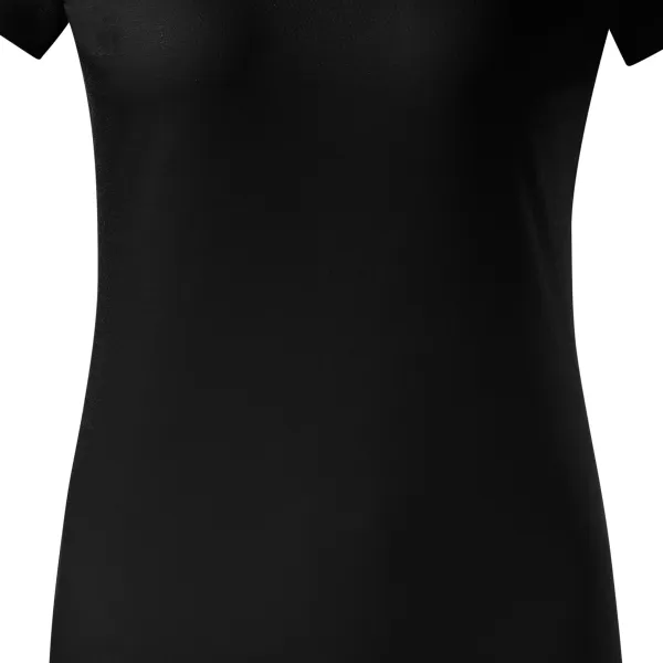 Dames eenvoudig T-shirt - Zacht taps toelopende snit
