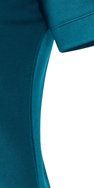 Damespoloshirt van biologisch katoen - Gesneden met zijnaden