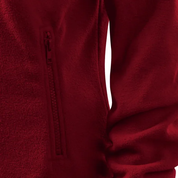 Dames fleecejack - Praktische zakken met rits